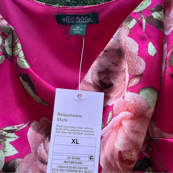Wild Fable Vibrant Floral Maxi Dress in Size X-Large - Picture 2 of 6